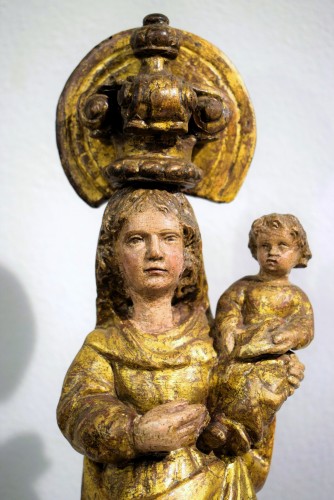 Louis XIV - Madonna and Child - Spain late 17th century